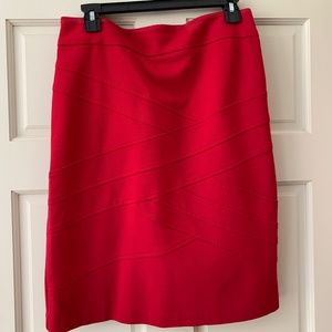 Tribal red skirt size 6